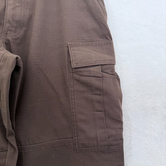 511 Tactical Cargo Pants Mens M 30x32 Brown Relaxed Fit TDU Ripstop Workwear - Picture 9 of 12